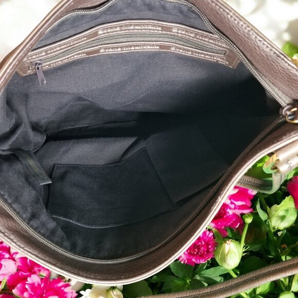 Stone Mountain Brown Purse Shoulder Bag 12241 - Picture 8 of 8